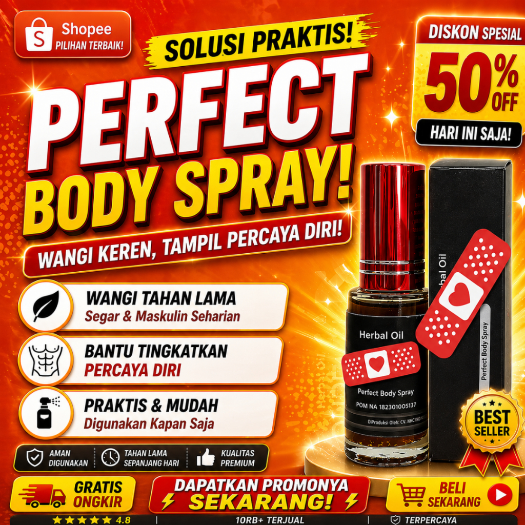 Spray Pria 15 ml - DRV TAHAN LAMA Melindungi & Melembabkan WAJAH - TAPI BUKAN UNTUK WAJAH - DUREVEL