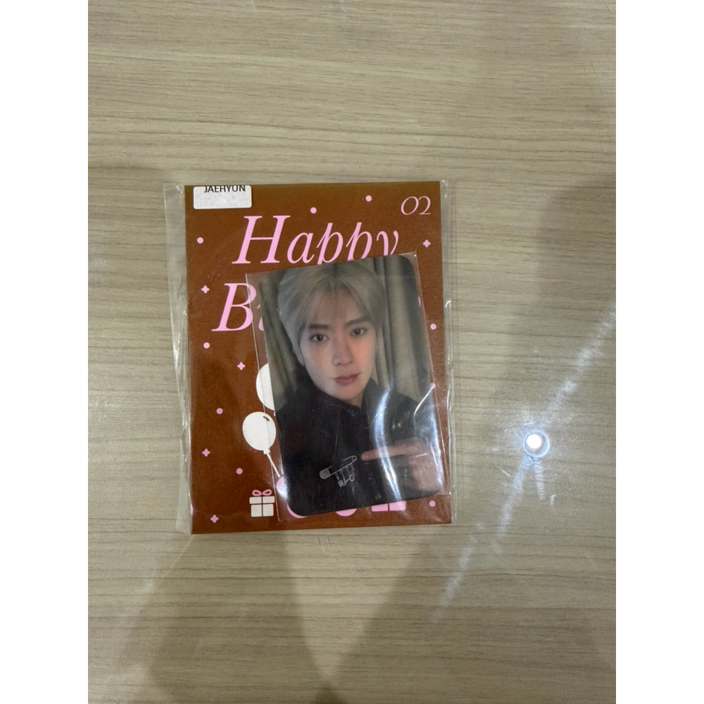 Artist Birthday Card NCT Jaehyun SM Entertainment Kwangya
