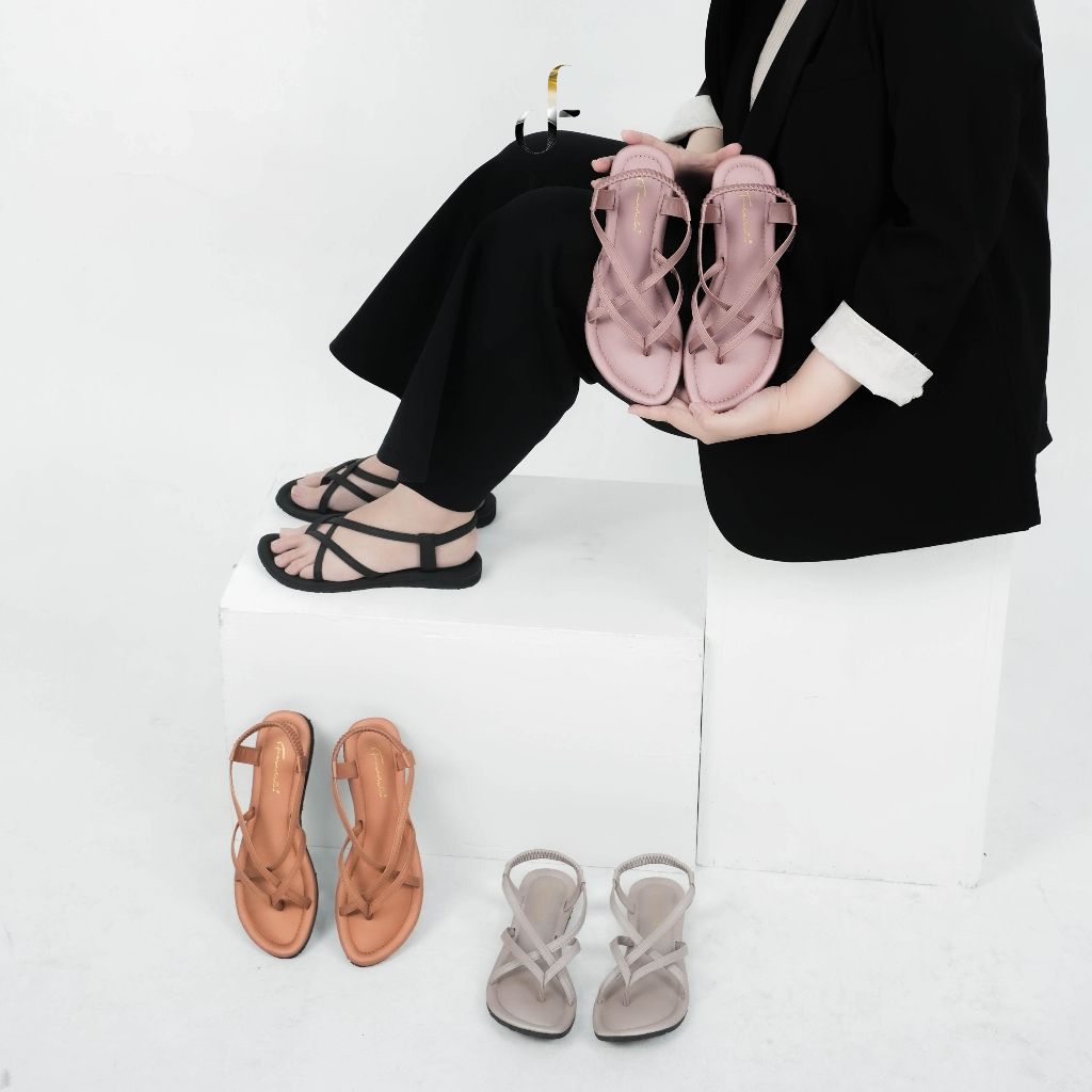FARADELA Chloe Sandal Tali Silang F07-08.1