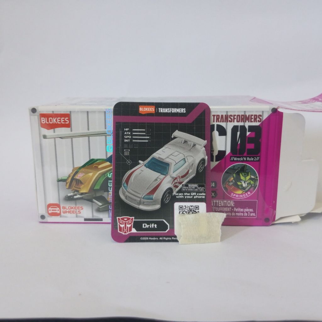 BLOKEES WHEELS TRANSFORMERS C-03 DRIFT