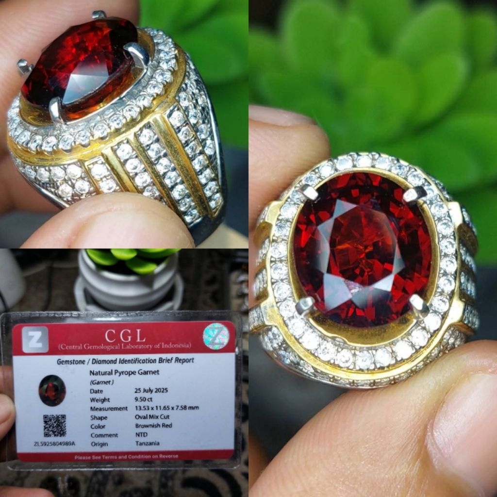 Natural Pyrope Garnet