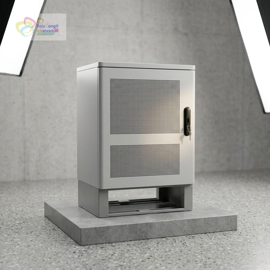 Box server outdoor rak server outdoor ex BTS komplit kipas