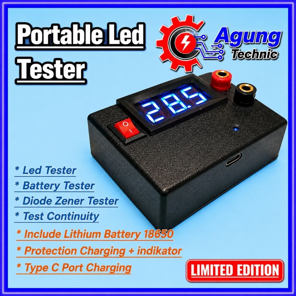 Led Tester Auto Volt Portable