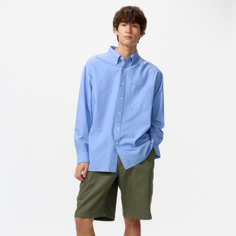 UNIQLO x JW ANDERSON Kemeja Oxford Oversize XL