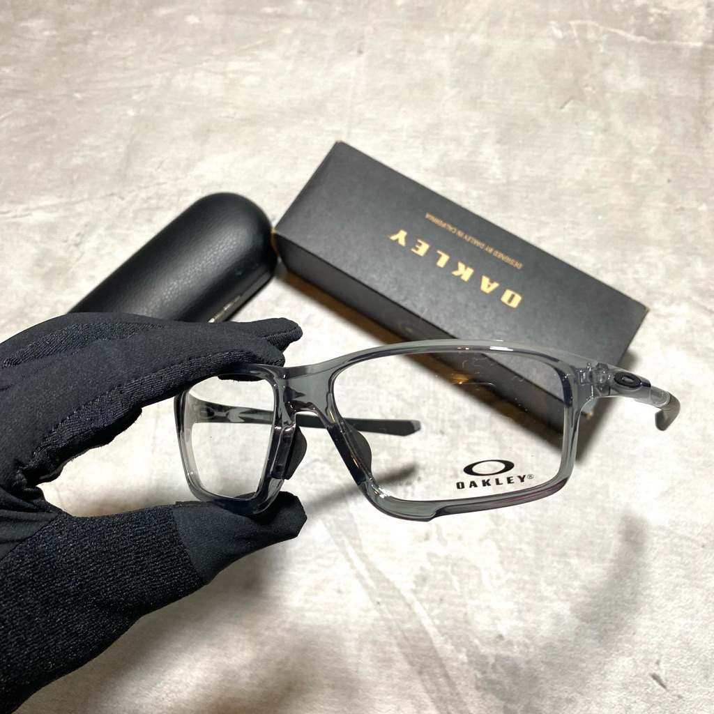 OAKLEY crosslink zero Pholished grey shadow 8080-0458