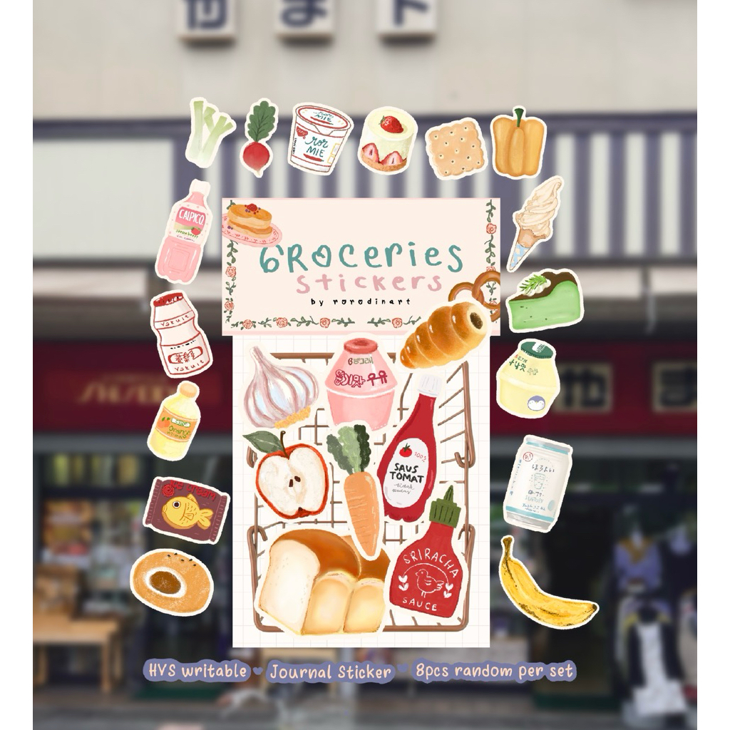 Food Sticker Cute Aesthetic
