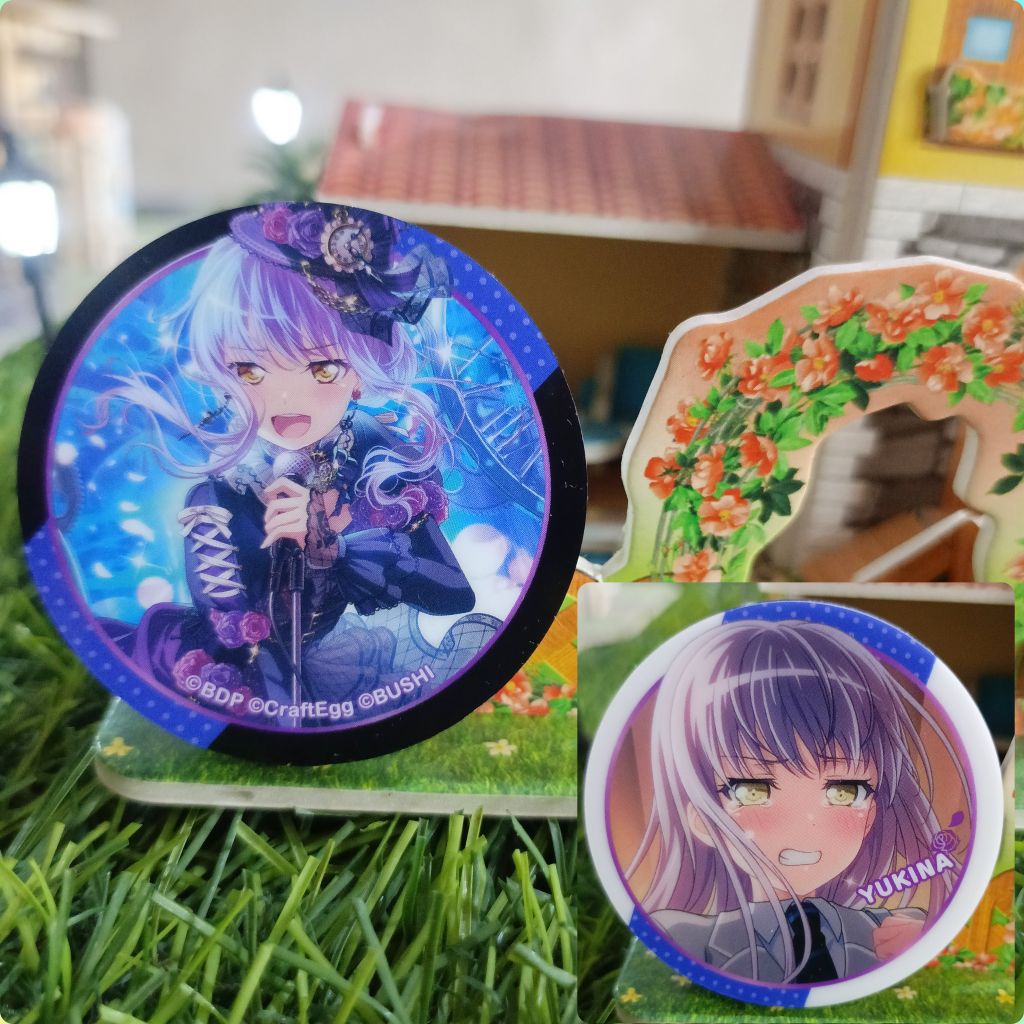 (UPDATE 17JUNI) Ave Mujica MyGO Roselia Bang Dream Bandori keychain ganci strap block official