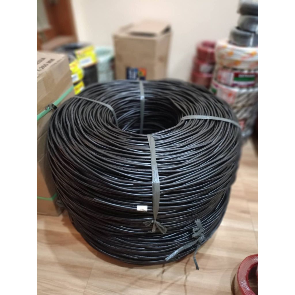 Kabel SR TC NFA2X 2x10 mm² EXTRANA - Kabel PLN Aluminium Twist Outdoor - Harga Grosir (permeter)