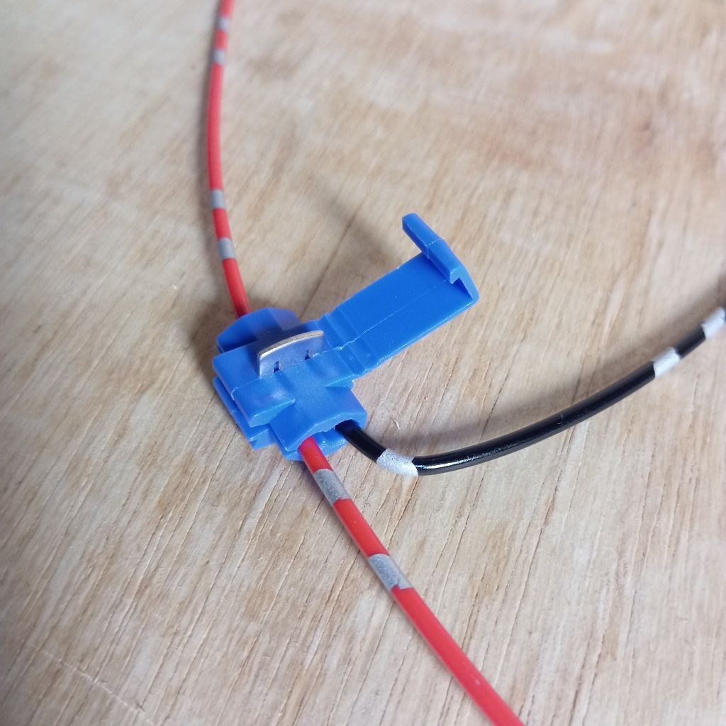 Konektor Jumper Kabel Ukuran Lebar Gigi Klip 0,5 mm, Klip Jumper Kabel Warna Biru Model Lurus