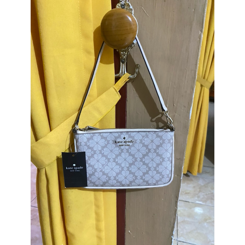kate spade flower wristlet PL new