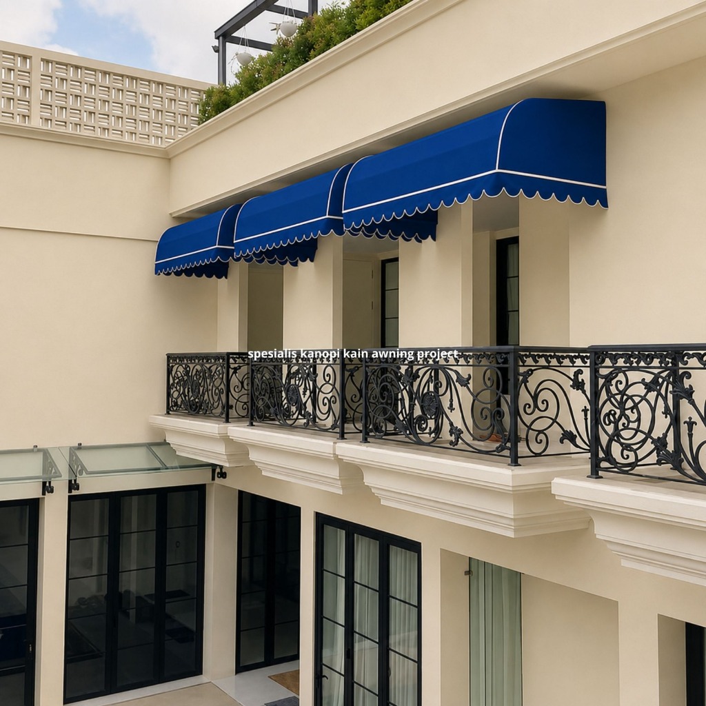 Awning Kain Elegan untuk Rumah Harga Terbaik