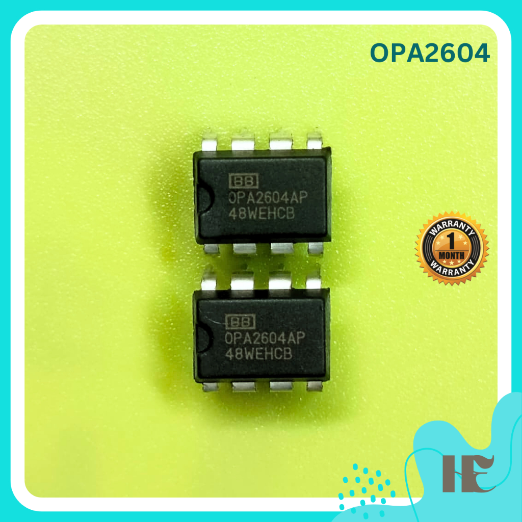 OPA2604AP GARANSI OPA2604 2604 Dip-8 IC Low Noise Dual Channel Op Amplifier