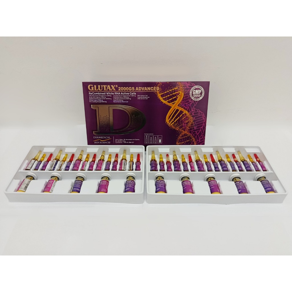 10 Set Whitening Paket 2000gs Gluta Advance untuk Mencerahkan Kulit