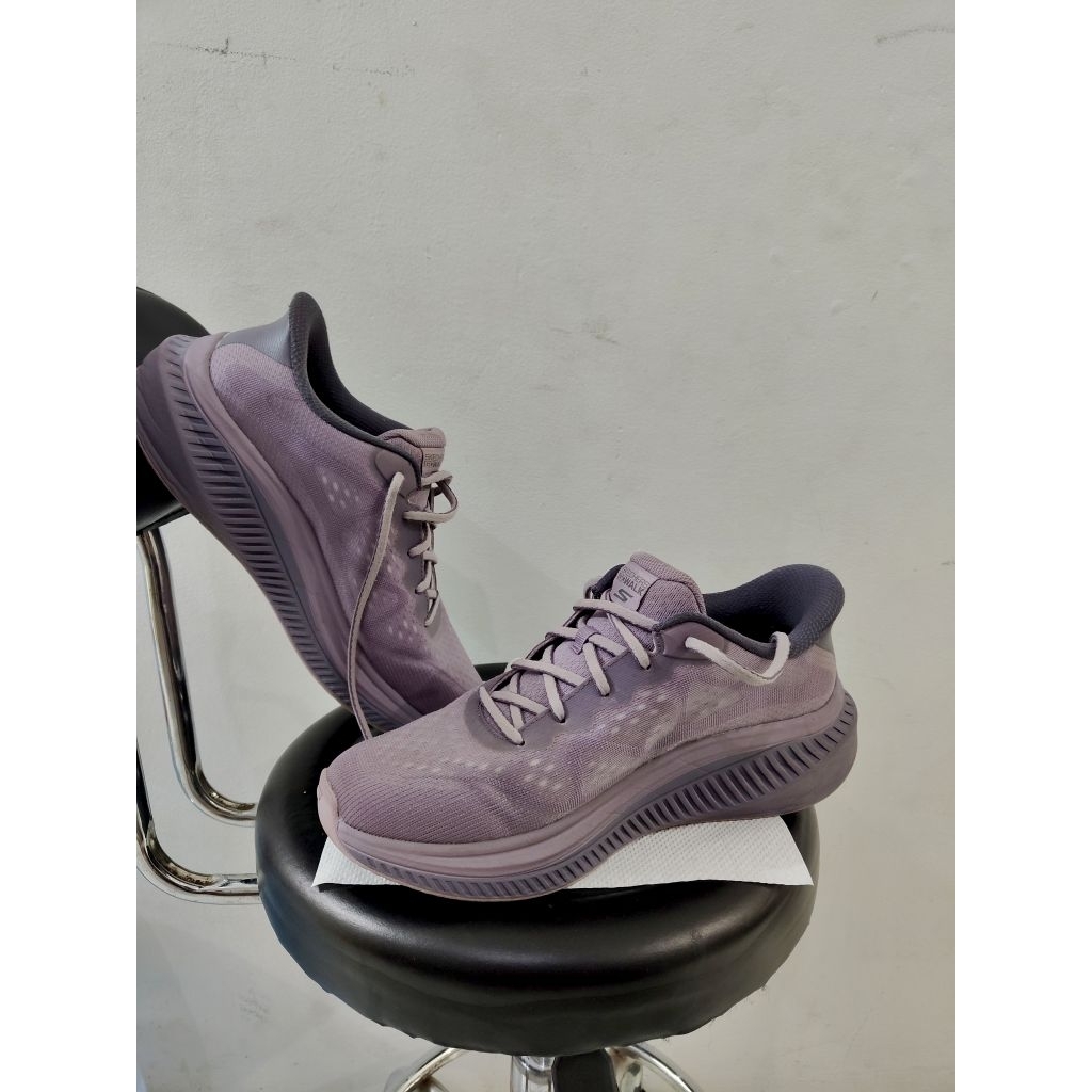Skechers SKX Female (ungu) & Skechers Male (Abu)