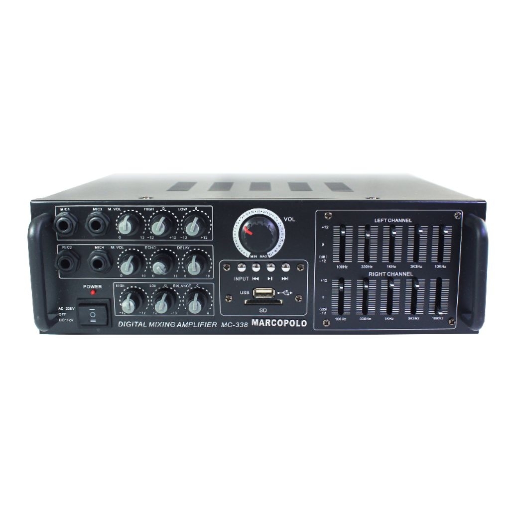 POWER AMPLIFIER KARAOKE MARCOPOLO MC 388