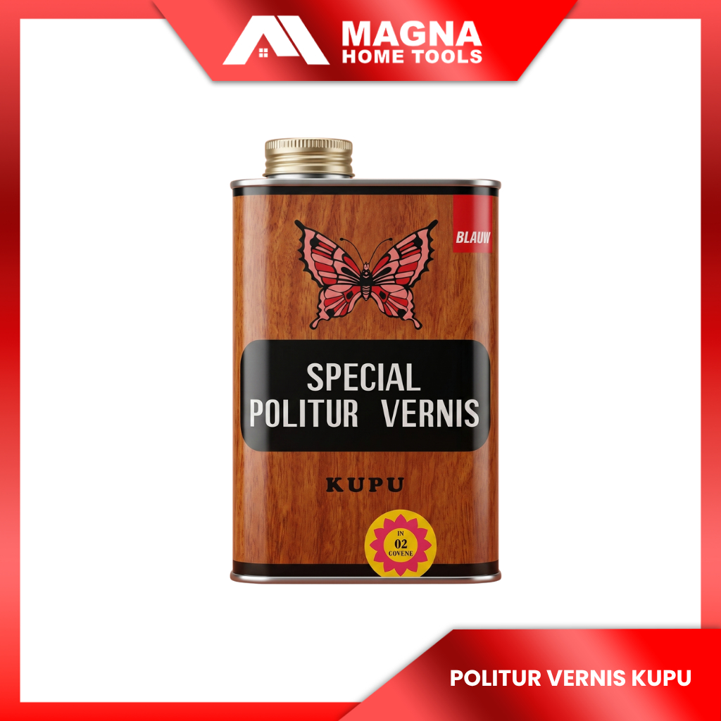 Politur Vernis Kupu Special 750 Ml Ori