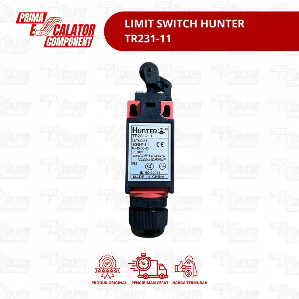 ELEVATOR LIMIT SWITCH HUNTER TR231-11 - SPARE PART LIFT ELEVATOR