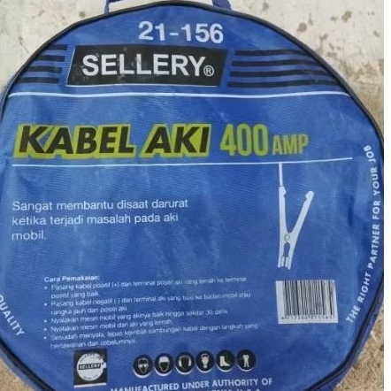 SELLERY 21-156 KABEL ACCU 400AMP.