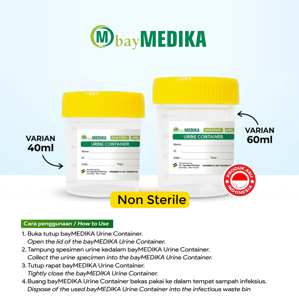 Urine Pot - Urine Container POT Medis