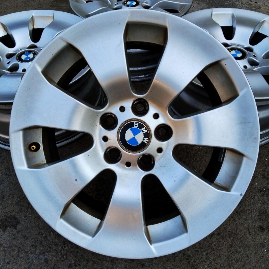 Velg Ori BMW Style 158 R17 Pcd 5x120 Lebar 8 ET 34 Velg Oem Bmw Seri 3 E90 E91 Original BBS Germany