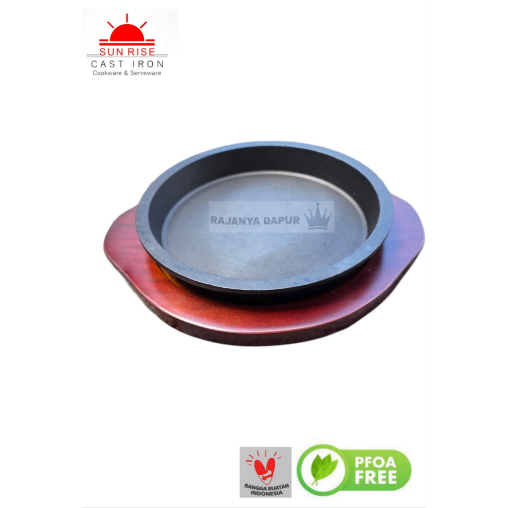 Hot plate Loyang 18-20 + nampan - hotplate bulat sunrise Loyang 18-20 + nampan - hotplate - hot plat
