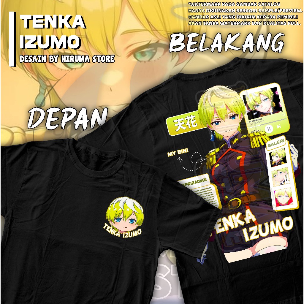 Kaos Tenka Izumo Terbaru Season 2 | Anime Mato Seihei no Slave  | Anime Demon Slave | Kaos Waifu