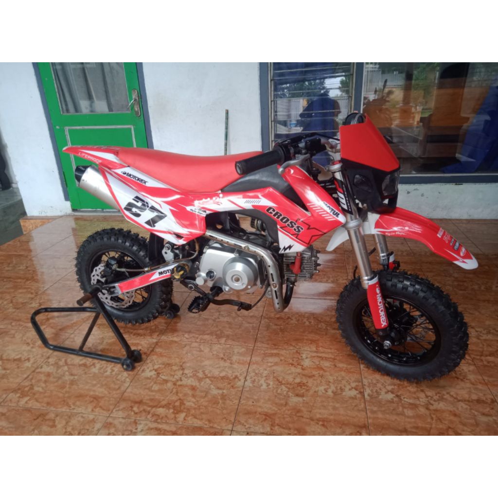 trail mini 4 tak medium dan sedang Viar cross X 70cc metic