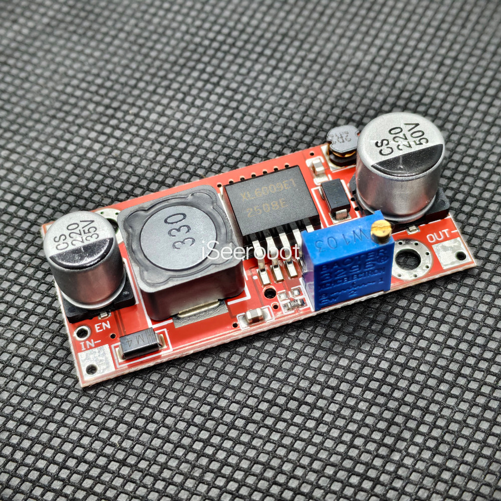 XL6009 4A DC Step Up Boost Converter RED PCB Booster Power Supply Adjustable XL 6009