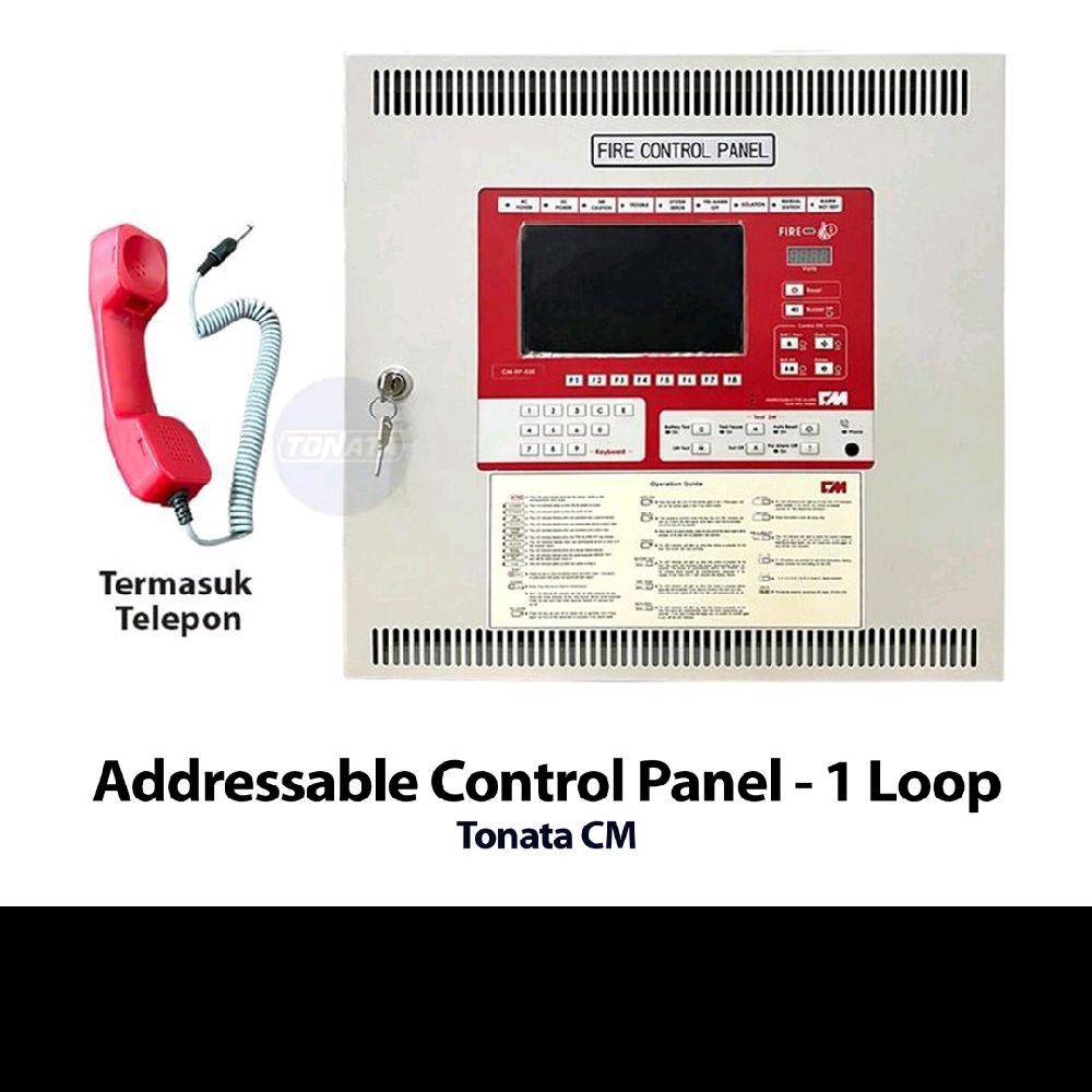 fire alarm control panel full adressable/mcfa