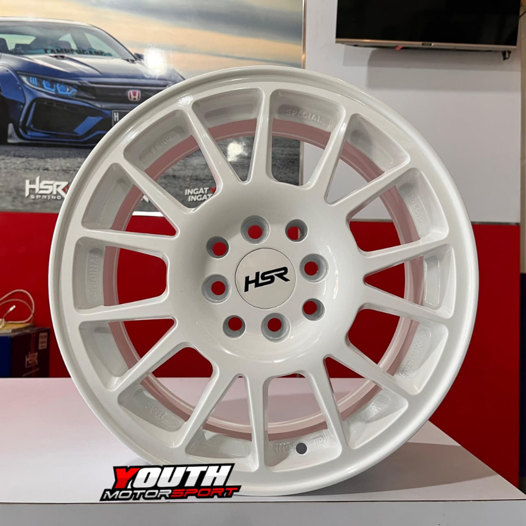 Velg Racing Rata Fender HSR FE02 R15 Buat Mobil Ignis Brio Spresso Calya Avanza Agya Swift