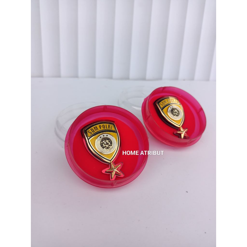 pin pdh SDM polri bintang premium sepuh emas | pin pdh SDM POLRI BINTANG PREMIUM TERBARU