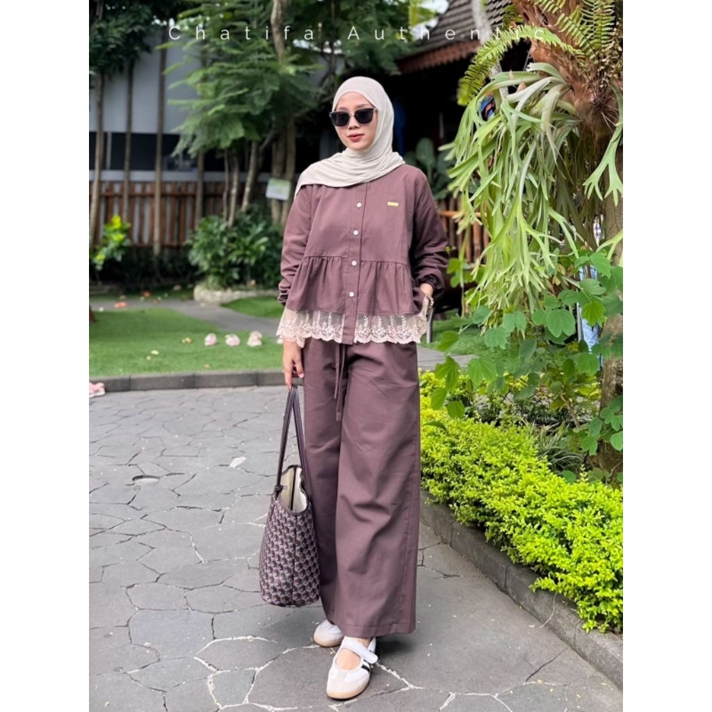 GAMIS CHATIFA + OTHER/ DRESS CHATIFA ORI TERLARIS