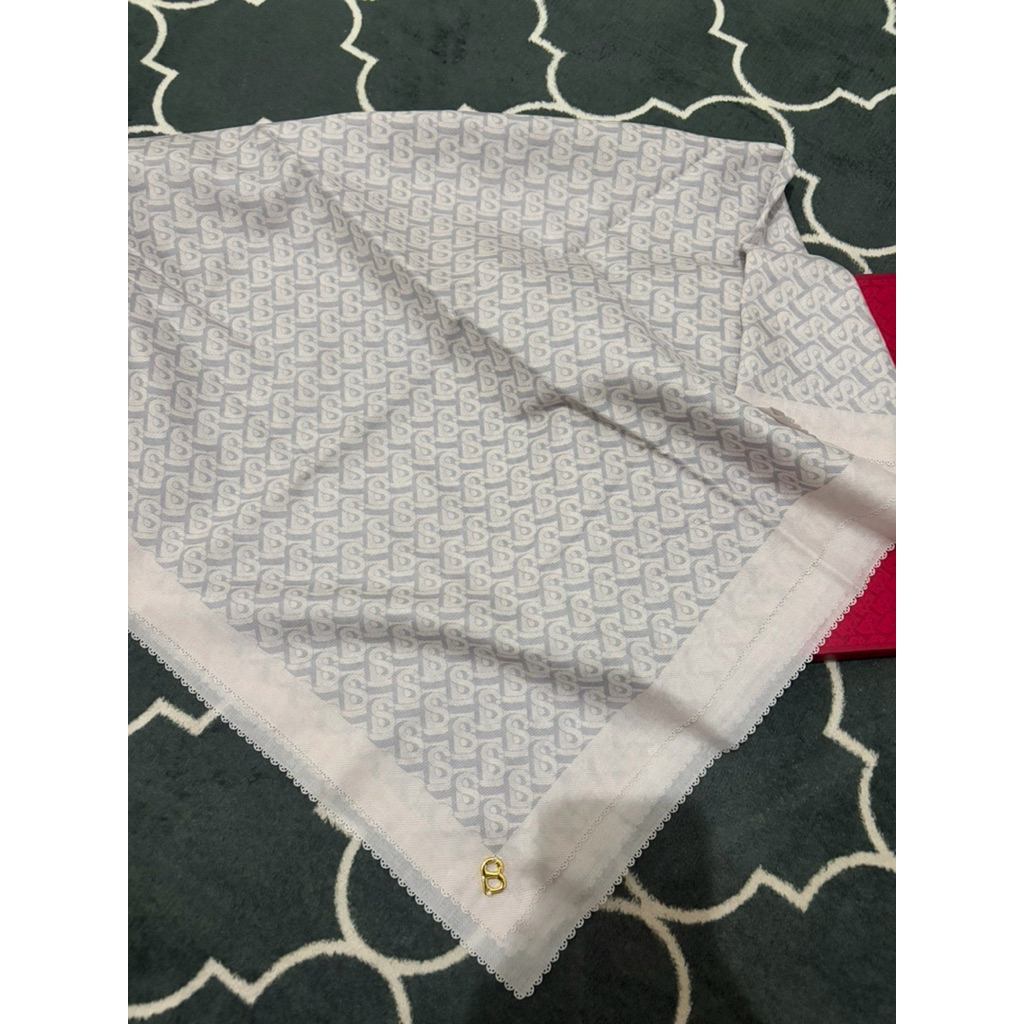Preloved Buttonscarves Bimu Twill Square