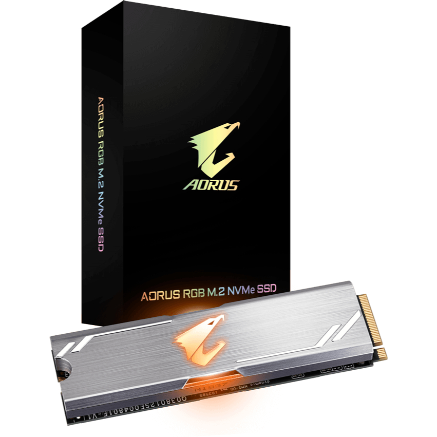 AORUS RGB M.2 NVMe SSD 512GB - GIGABYTE