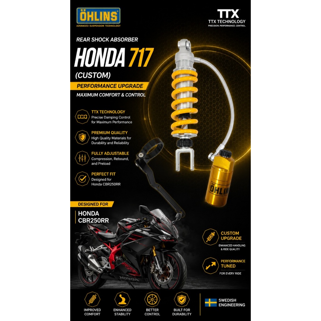 Shock Ohlins Honda CBR250RR - HO717