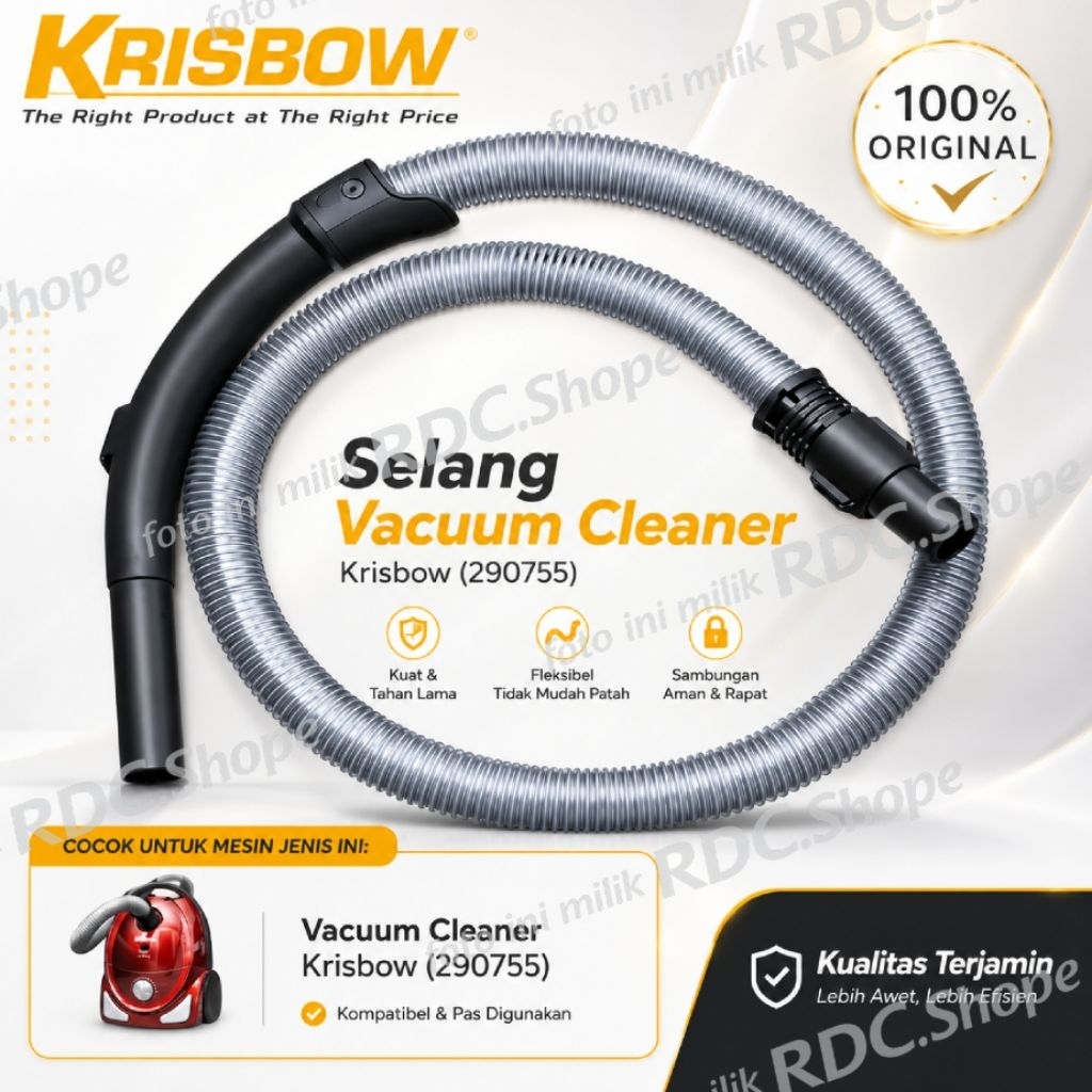Selang Smart Vacuum Cleaner Krisbow (290755 / SI237e) / Hose Vacuum Cleaner Krisbow / Selang Vacuum 
