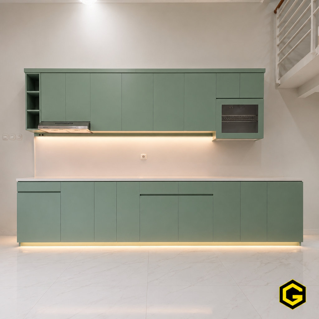 Meja Dapur Top Table Granit Marmer White