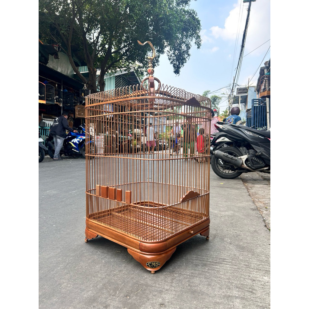 SANGKAR KANDANG OVAL CMS JATI