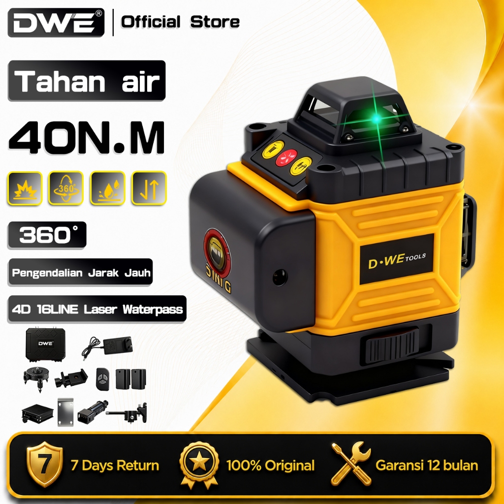 DWE 4D 16LINE laser waterpass waterpass laser waterpass digital meteran laser laser level