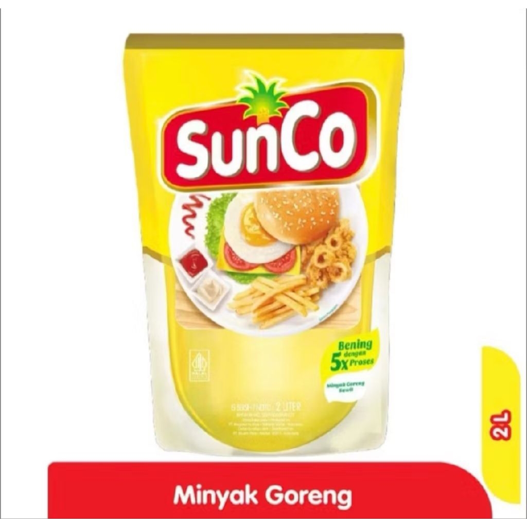 MINYAK GORENG SUNCO 2 LITER - SUNCO 2 LITER
