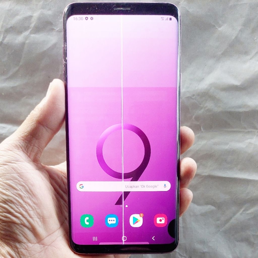 Handphone Hp Samsung Galaxy S9 Plus Ram 6/128 GB Second NFC Eks Resmi Sein Mulus Original