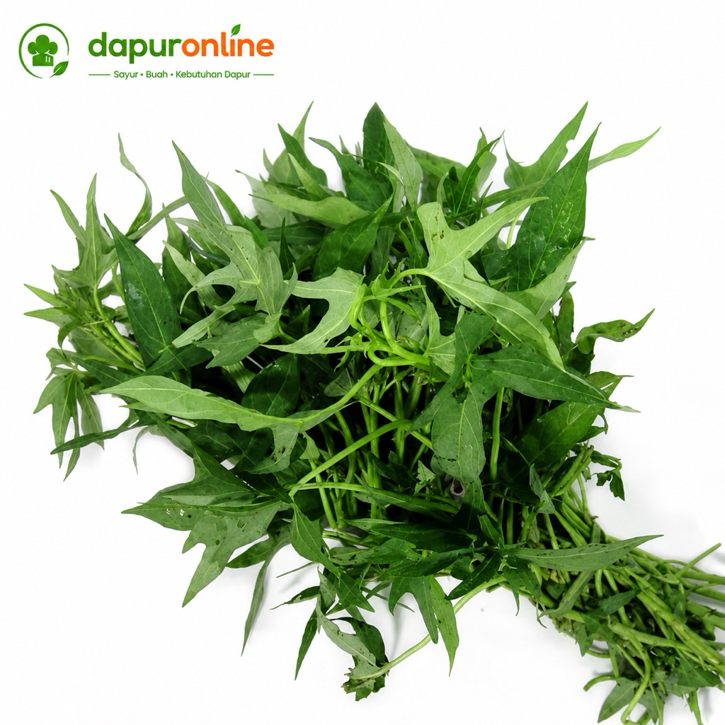 daun ketela rambat / daun ubi jalar segar 1 ikat