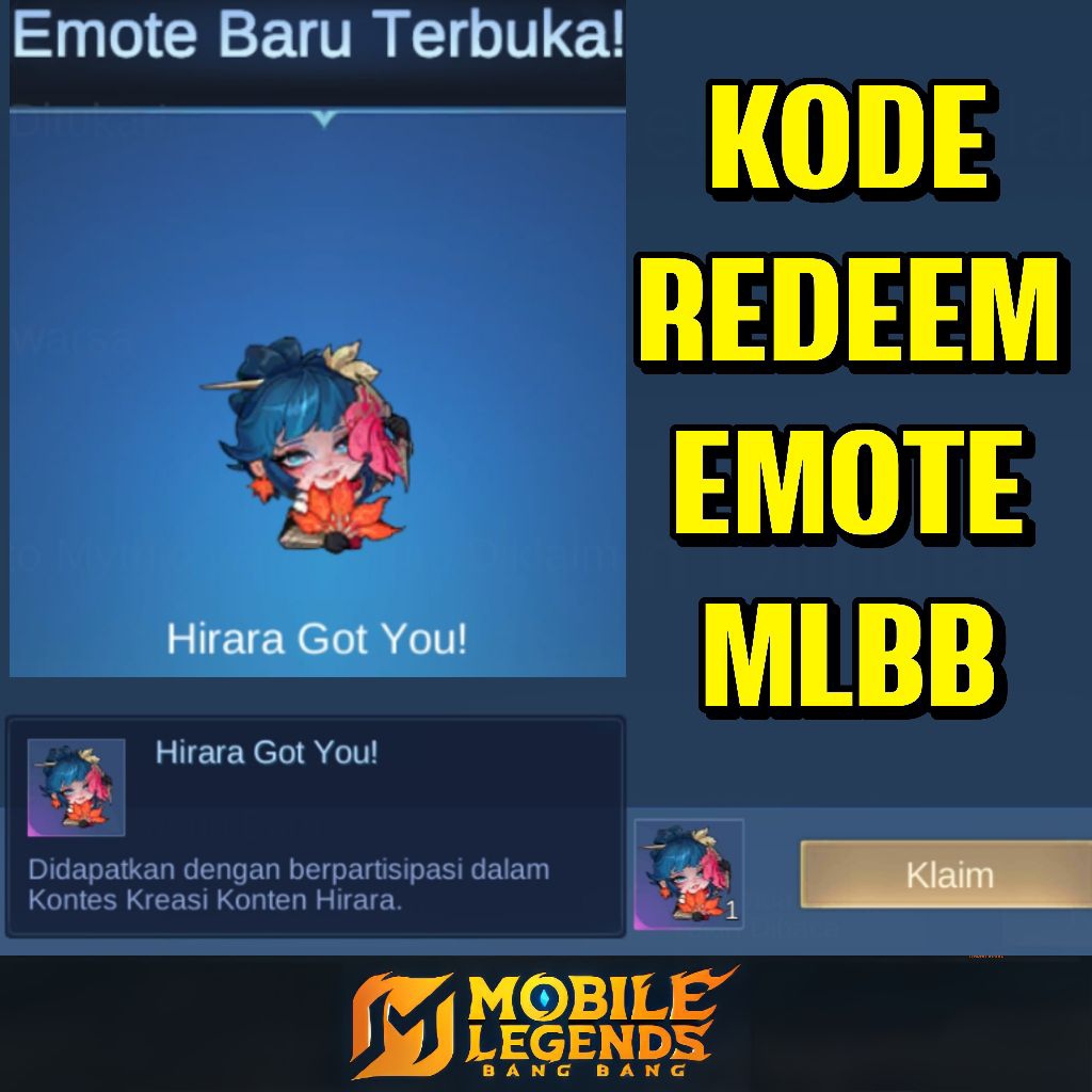 Software Emote Mobile Legends