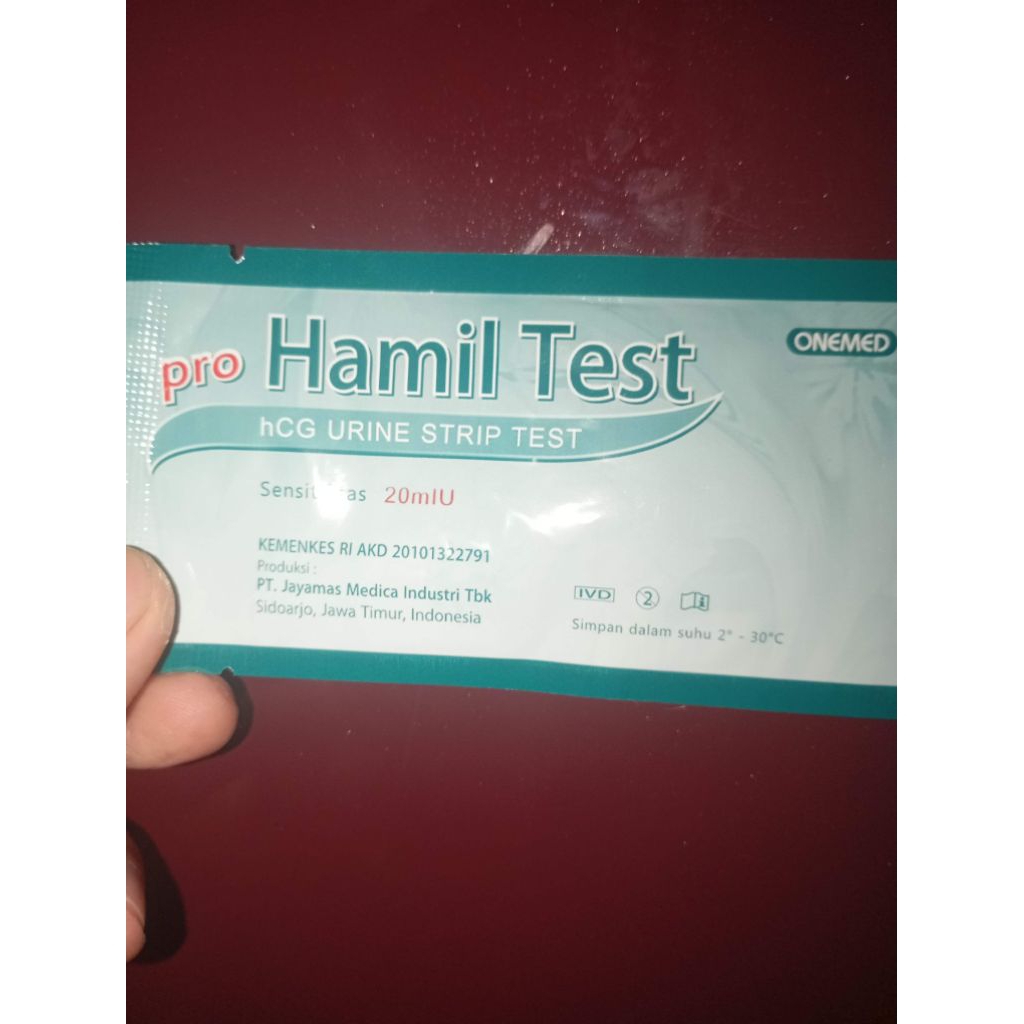 Tes pack Tes hamil tes kehamilan tes pek