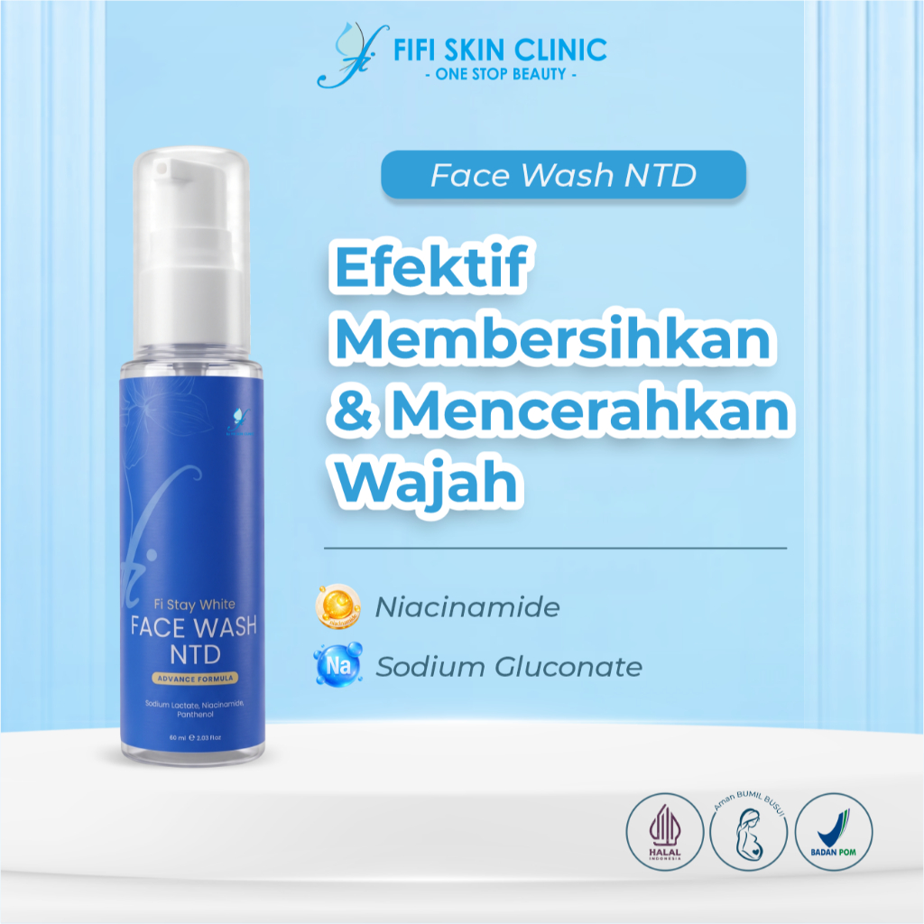 FI STAY WHITE NTD ADVANCE FORMULA by dr Fifi Festiany FIFI SKIN CLINIC/ Sabun Wajah Non Paraben Kuli