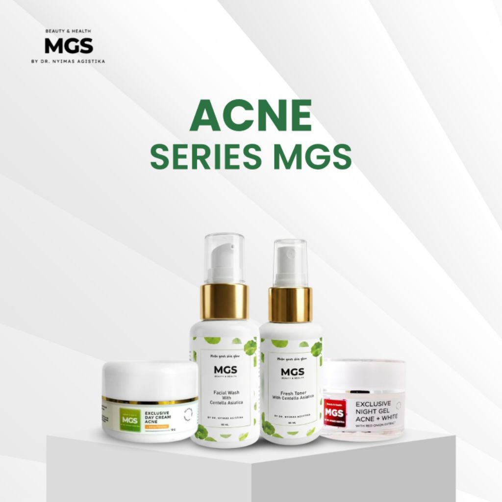 Paket acne seluruh wajah MGS By Dr.nyimas agistika