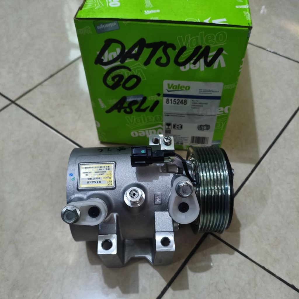 Compressor Ac Mobil Datsun Go | Datsun Go+ | Panca | Cross | March Original Valeo 100%