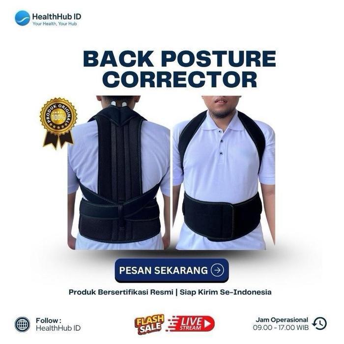 Back Posture Corrector Untuk Pria & Wanita Nyaman SXL