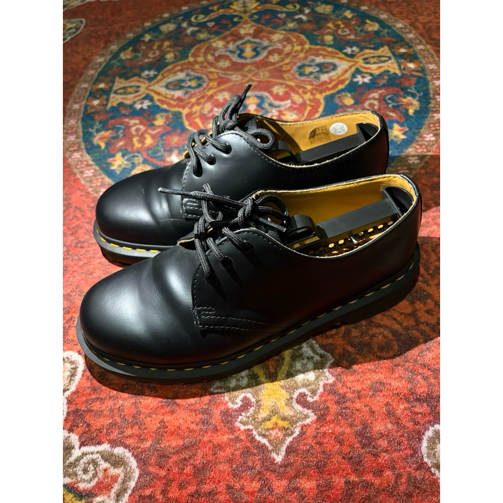 Dr. Martens 1461 Black Smooth Leather Original – Size 41