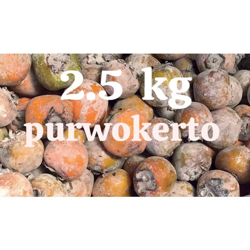 kesemek manis segar berat 2,5 kg